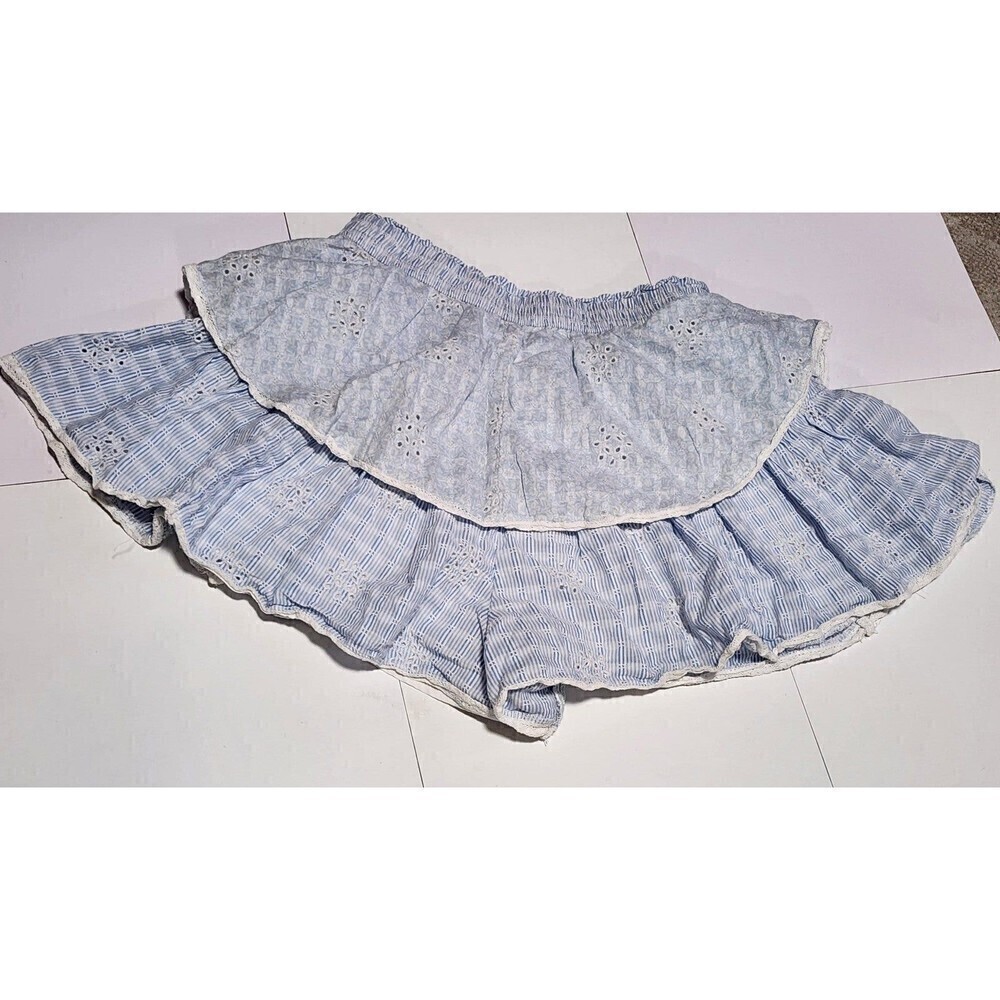American Eagle High Waisted Shorts Light Blue and Size Small